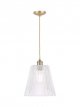 Large Pendant Ceiling Light, Antique Brass
