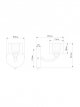 Single Wall Light, Satin Chrome