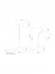 Contact Touch Desk Lamp,Chrome
